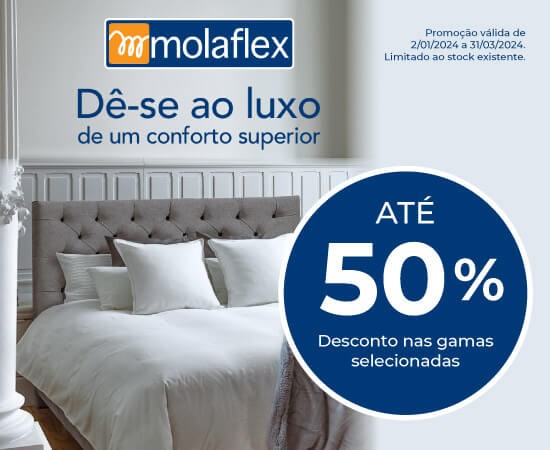 Campanha Molaflex até 50%